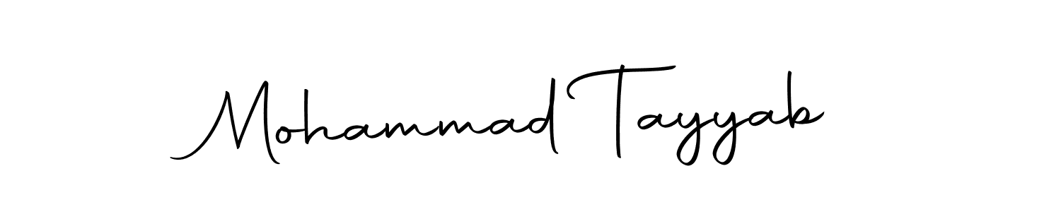 Use a signature maker to create a handwritten signature online. With this signature software, you can design (Autography-DOLnW) your own signature for name Mohammad Tayyab. Mohammad Tayyab signature style 10 images and pictures png