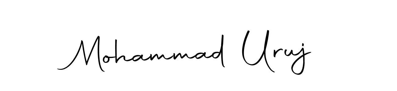 Here are the top 10 professional signature styles for the name Mohammad Uruj. These are the best autograph styles you can use for your name. Mohammad Uruj signature style 10 images and pictures png