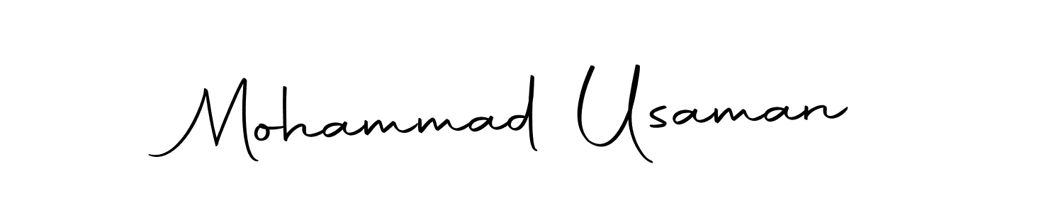 The best way (Autography-DOLnW) to make a short signature is to pick only two or three words in your name. The name Mohammad Usaman include a total of six letters. For converting this name. Mohammad Usaman signature style 10 images and pictures png