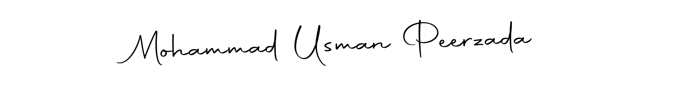 You can use this online signature creator to create a handwritten signature for the name Mohammad Usman Peerzada. This is the best online autograph maker. Mohammad Usman Peerzada signature style 10 images and pictures png