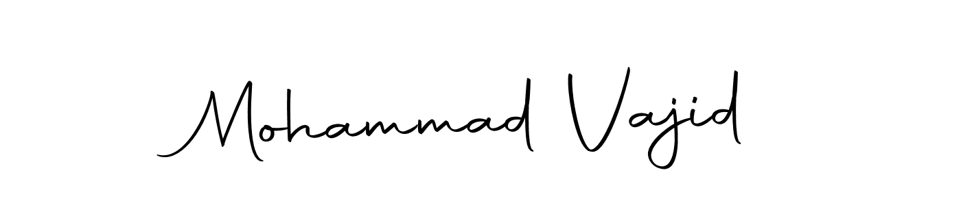 Make a beautiful signature design for name Mohammad Vajid. Use this online signature maker to create a handwritten signature for free. Mohammad Vajid signature style 10 images and pictures png