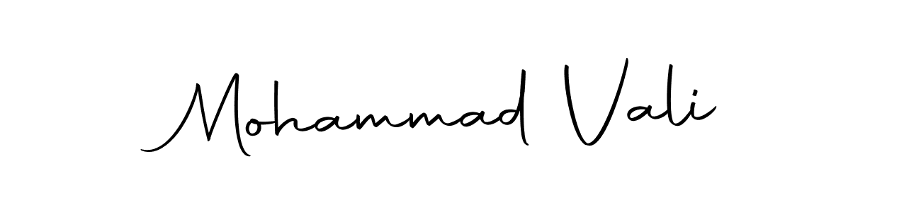 Create a beautiful signature design for name Mohammad Vali. With this signature (Autography-DOLnW) fonts, you can make a handwritten signature for free. Mohammad Vali signature style 10 images and pictures png