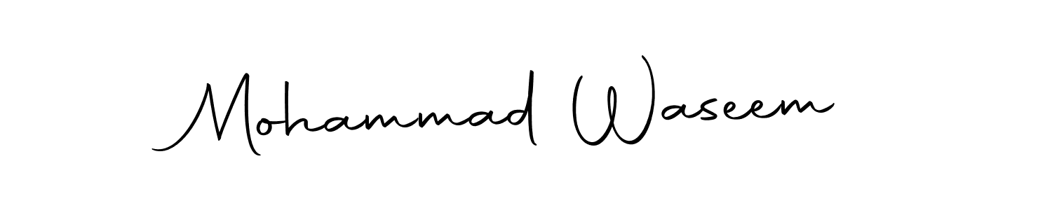 Make a beautiful signature design for name Mohammad Waseem. Use this online signature maker to create a handwritten signature for free. Mohammad Waseem signature style 10 images and pictures png