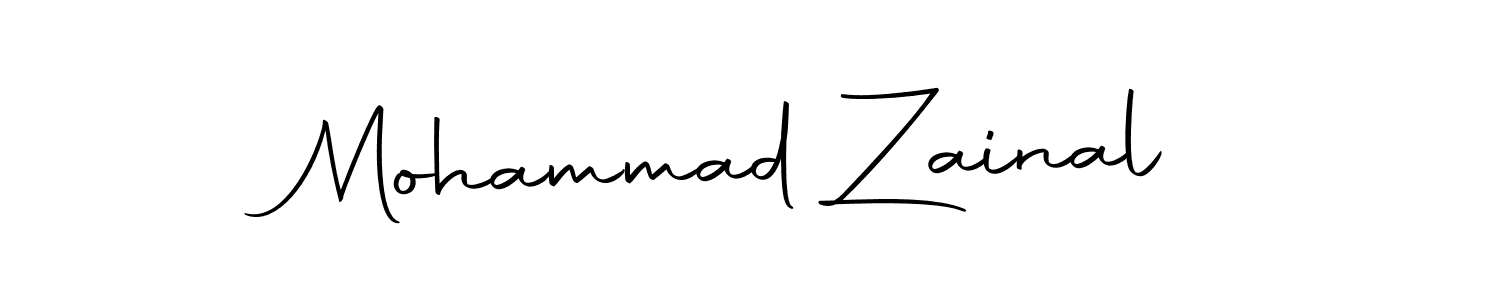 Use a signature maker to create a handwritten signature online. With this signature software, you can design (Autography-DOLnW) your own signature for name Mohammad Zainal. Mohammad Zainal signature style 10 images and pictures png