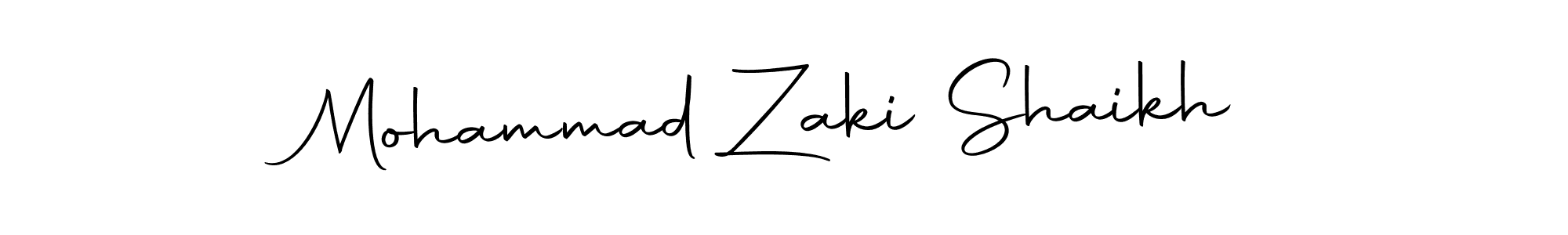 You can use this online signature creator to create a handwritten signature for the name Mohammad Zaki Shaikh. This is the best online autograph maker. Mohammad Zaki Shaikh signature style 10 images and pictures png