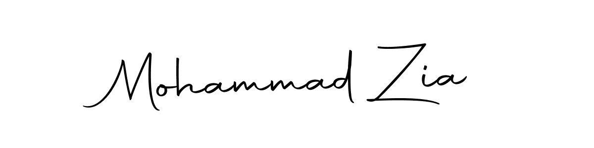Also we have Mohammad Zia name is the best signature style. Create professional handwritten signature collection using Autography-DOLnW autograph style. Mohammad Zia signature style 10 images and pictures png