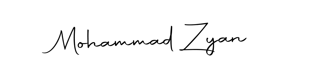 Mohammad Zyan stylish signature style. Best Handwritten Sign (Autography-DOLnW) for my name. Handwritten Signature Collection Ideas for my name Mohammad Zyan. Mohammad Zyan signature style 10 images and pictures png