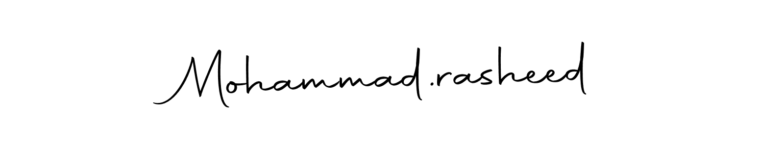 Also You can easily find your signature by using the search form. We will create Mohammad.rasheed name handwritten signature images for you free of cost using Autography-DOLnW sign style. Mohammad.rasheed signature style 10 images and pictures png