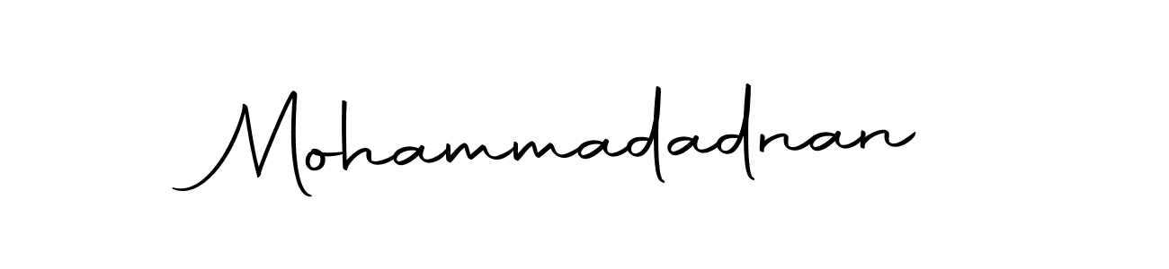 Make a short Mohammadadnan signature style. Manage your documents anywhere anytime using Autography-DOLnW. Create and add eSignatures, submit forms, share and send files easily. Mohammadadnan signature style 10 images and pictures png