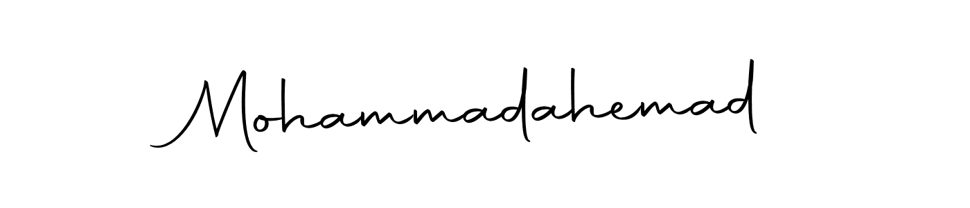 You can use this online signature creator to create a handwritten signature for the name Mohammadahemad. This is the best online autograph maker. Mohammadahemad signature style 10 images and pictures png