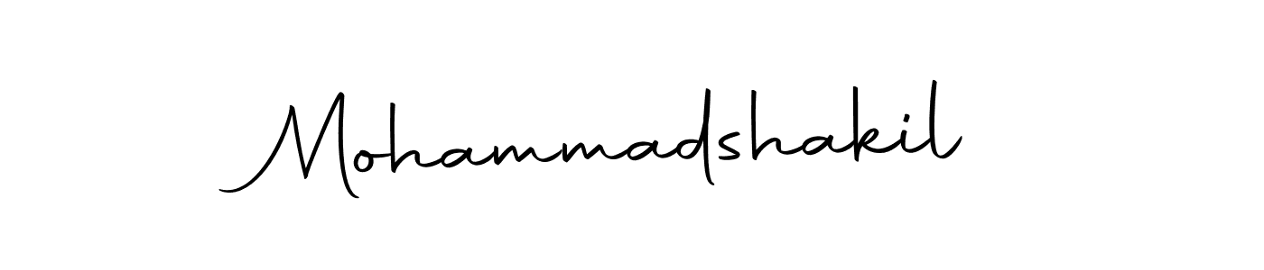 Similarly Autography-DOLnW is the best handwritten signature design. Signature creator online .You can use it as an online autograph creator for name Mohammadshakil. Mohammadshakil signature style 10 images and pictures png