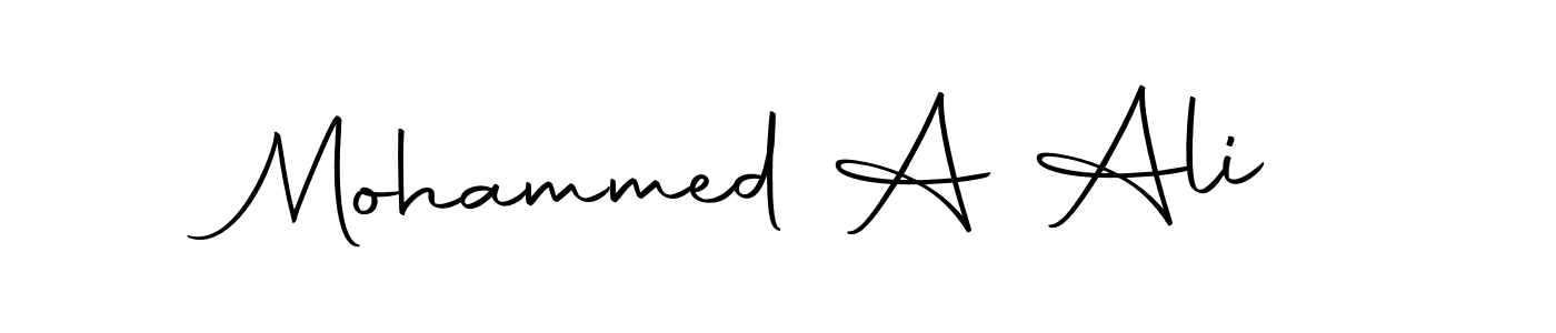 It looks lik you need a new signature style for name Mohammed A Ali. Design unique handwritten (Autography-DOLnW) signature with our free signature maker in just a few clicks. Mohammed A Ali signature style 10 images and pictures png