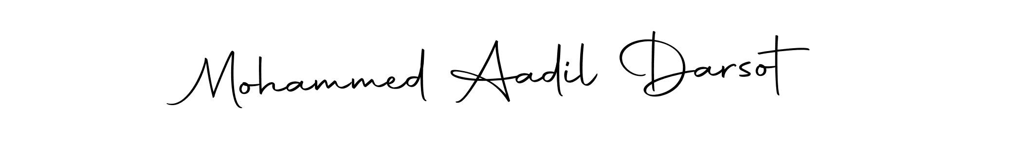 if you are searching for the best signature style for your name Mohammed Aadil Darsot. so please give up your signature search. here we have designed multiple signature styles  using Autography-DOLnW. Mohammed Aadil Darsot signature style 10 images and pictures png