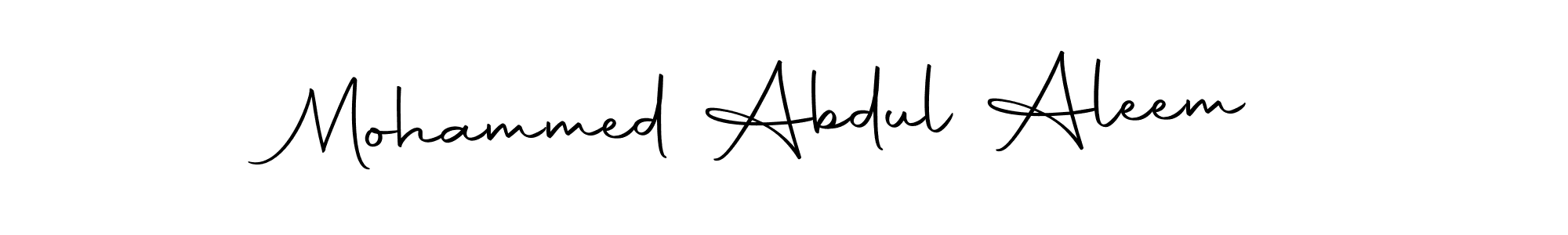 Once you've used our free online signature maker to create your best signature Autography-DOLnW style, it's time to enjoy all of the benefits that Mohammed Abdul Aleem name signing documents. Mohammed Abdul Aleem signature style 10 images and pictures png