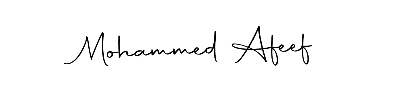 Make a beautiful signature design for name Mohammed Afeef. Use this online signature maker to create a handwritten signature for free. Mohammed Afeef signature style 10 images and pictures png