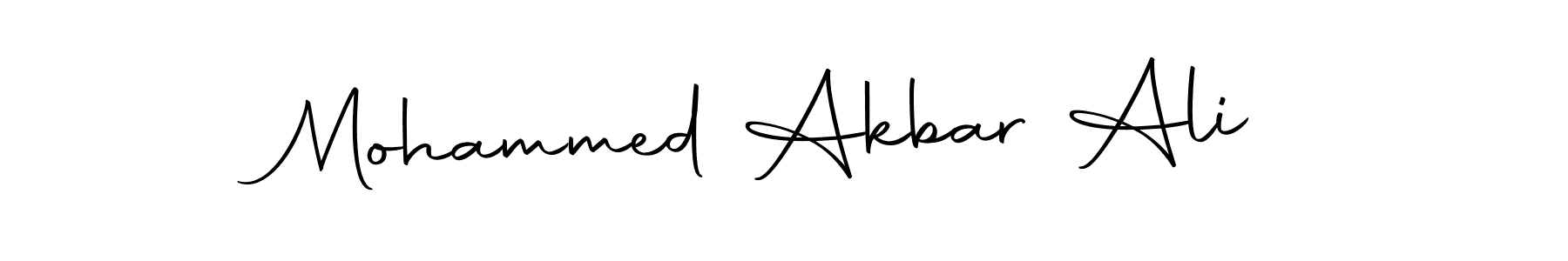 Also we have Mohammed Akbar Ali name is the best signature style. Create professional handwritten signature collection using Autography-DOLnW autograph style. Mohammed Akbar Ali signature style 10 images and pictures png