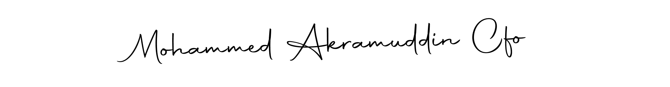 Create a beautiful signature design for name Mohammed Akramuddin Cfo. With this signature (Autography-DOLnW) fonts, you can make a handwritten signature for free. Mohammed Akramuddin Cfo signature style 10 images and pictures png