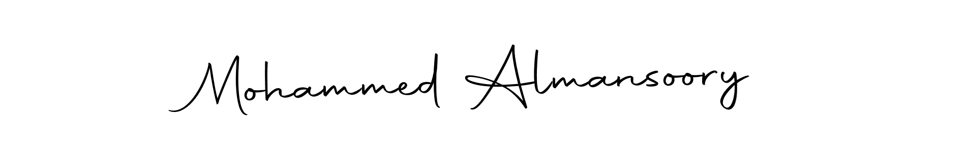 How to make Mohammed Almansoory signature? Autography-DOLnW is a professional autograph style. Create handwritten signature for Mohammed Almansoory name. Mohammed Almansoory signature style 10 images and pictures png