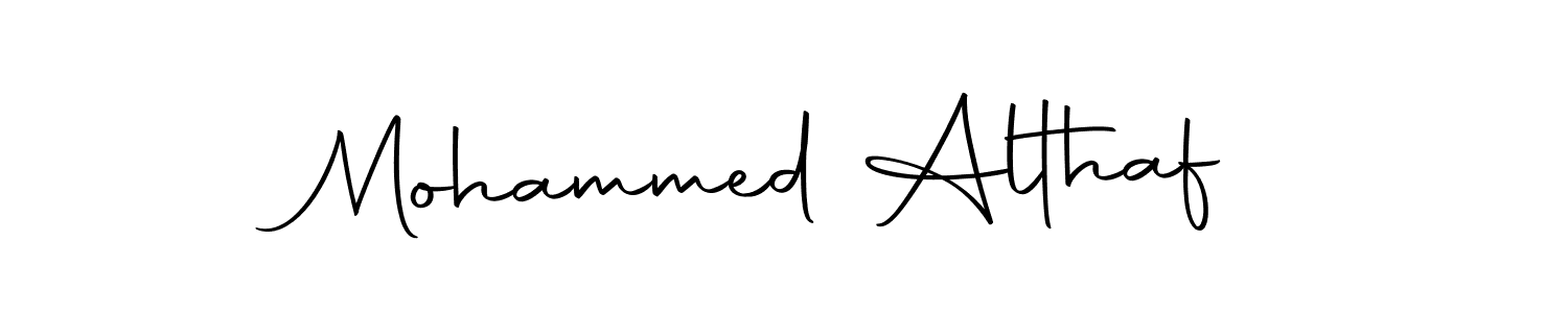 It looks lik you need a new signature style for name Mohammed Althaf. Design unique handwritten (Autography-DOLnW) signature with our free signature maker in just a few clicks. Mohammed Althaf signature style 10 images and pictures png