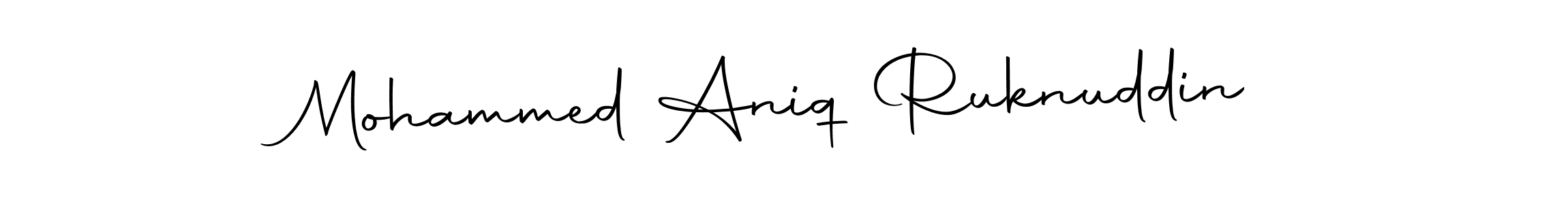 Once you've used our free online signature maker to create your best signature Autography-DOLnW style, it's time to enjoy all of the benefits that Mohammed Aniq Ruknuddin name signing documents. Mohammed Aniq Ruknuddin signature style 10 images and pictures png