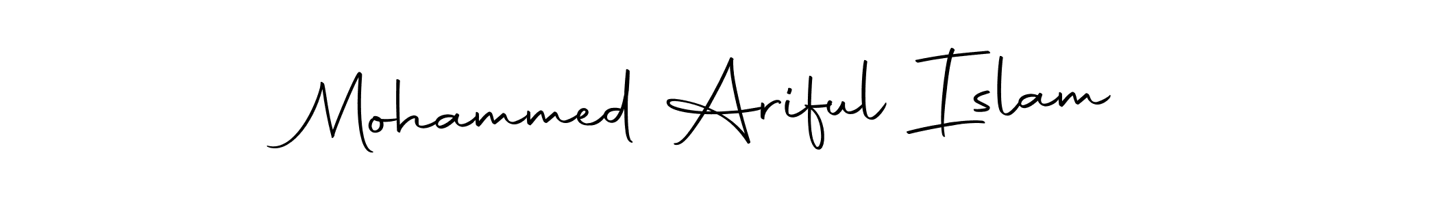 Make a beautiful signature design for name Mohammed Ariful Islam. Use this online signature maker to create a handwritten signature for free. Mohammed Ariful Islam signature style 10 images and pictures png