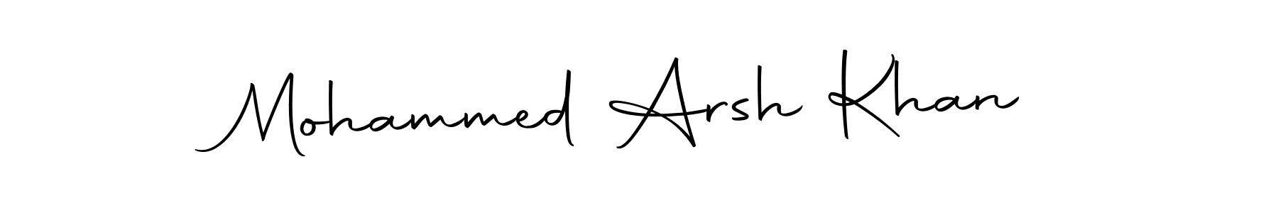 Once you've used our free online signature maker to create your best signature Autography-DOLnW style, it's time to enjoy all of the benefits that Mohammed Arsh Khan name signing documents. Mohammed Arsh Khan signature style 10 images and pictures png
