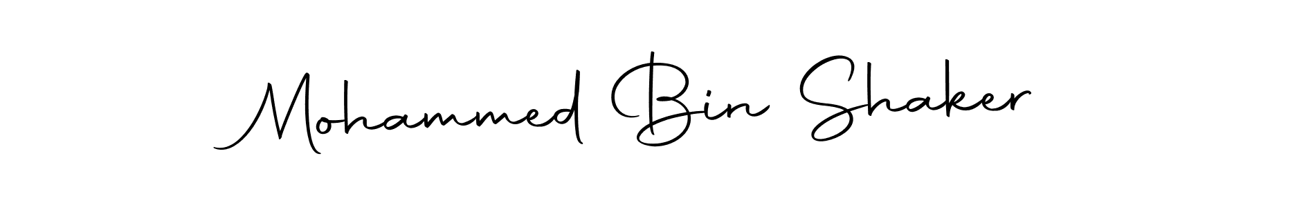 This is the best signature style for the Mohammed Bin Shaker name. Also you like these signature font (Autography-DOLnW). Mix name signature. Mohammed Bin Shaker signature style 10 images and pictures png