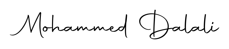 You should practise on your own different ways (Autography-DOLnW) to write your name (Mohammed Dalali) in signature. Don't let someone else do it for you. Mohammed Dalali signature style 10 images and pictures png