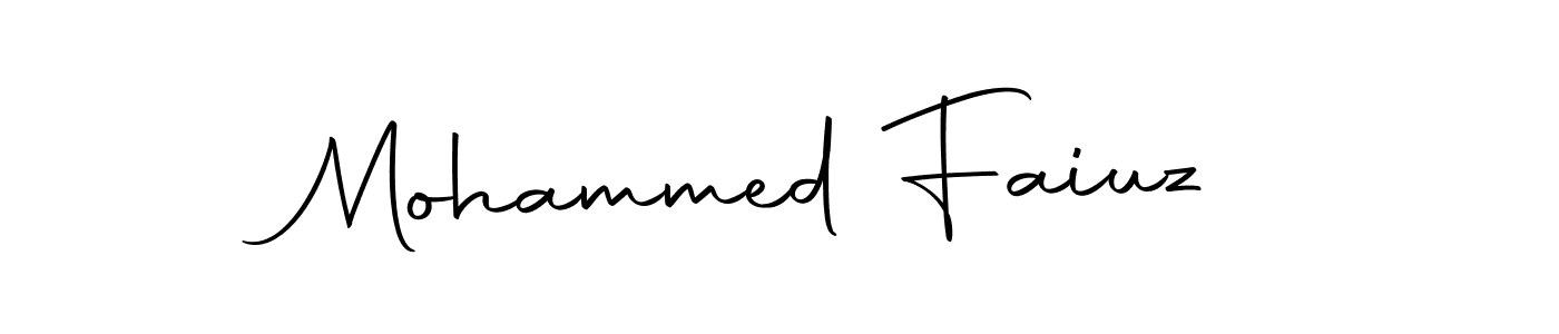 This is the best signature style for the Mohammed Faiuz name. Also you like these signature font (Autography-DOLnW). Mix name signature. Mohammed Faiuz signature style 10 images and pictures png