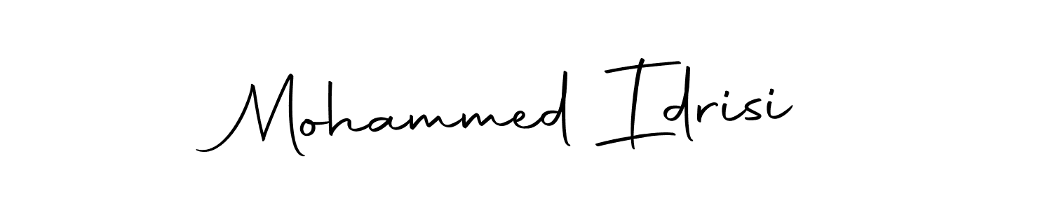 The best way (Autography-DOLnW) to make a short signature is to pick only two or three words in your name. The name Mohammed Idrisi include a total of six letters. For converting this name. Mohammed Idrisi signature style 10 images and pictures png