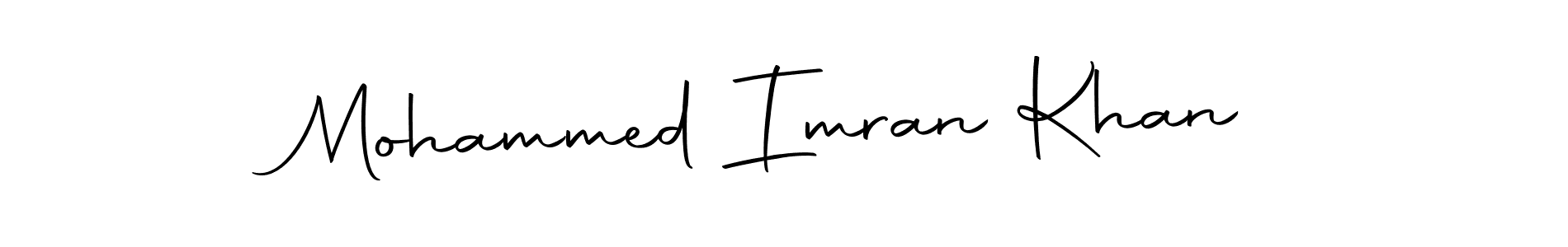 How to make Mohammed Imran Khan signature? Autography-DOLnW is a professional autograph style. Create handwritten signature for Mohammed Imran Khan name. Mohammed Imran Khan signature style 10 images and pictures png
