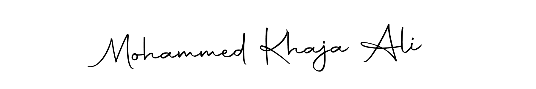 You can use this online signature creator to create a handwritten signature for the name Mohammed Khaja Ali. This is the best online autograph maker. Mohammed Khaja Ali signature style 10 images and pictures png