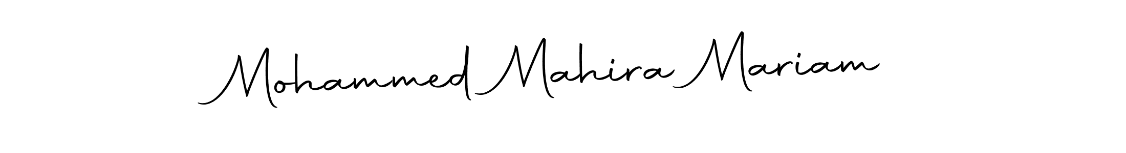 Similarly Autography-DOLnW is the best handwritten signature design. Signature creator online .You can use it as an online autograph creator for name Mohammed Mahira Mariam. Mohammed Mahira Mariam signature style 10 images and pictures png