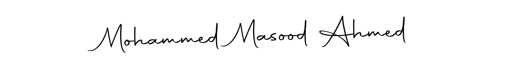 You can use this online signature creator to create a handwritten signature for the name Mohammed Masood Ahmed. This is the best online autograph maker. Mohammed Masood Ahmed signature style 10 images and pictures png