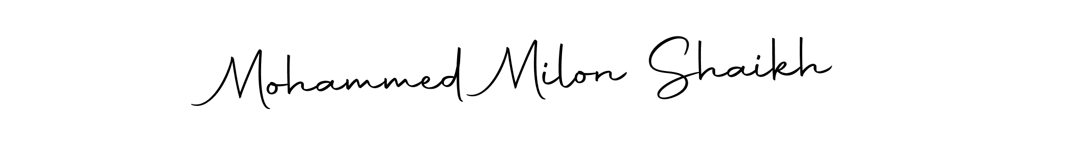 Similarly Autography-DOLnW is the best handwritten signature design. Signature creator online .You can use it as an online autograph creator for name Mohammed Milon Shaikh. Mohammed Milon Shaikh signature style 10 images and pictures png