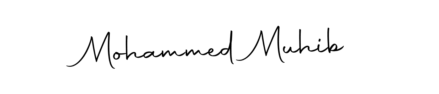 You should practise on your own different ways (Autography-DOLnW) to write your name (Mohammed Muhib) in signature. don't let someone else do it for you. Mohammed Muhib signature style 10 images and pictures png