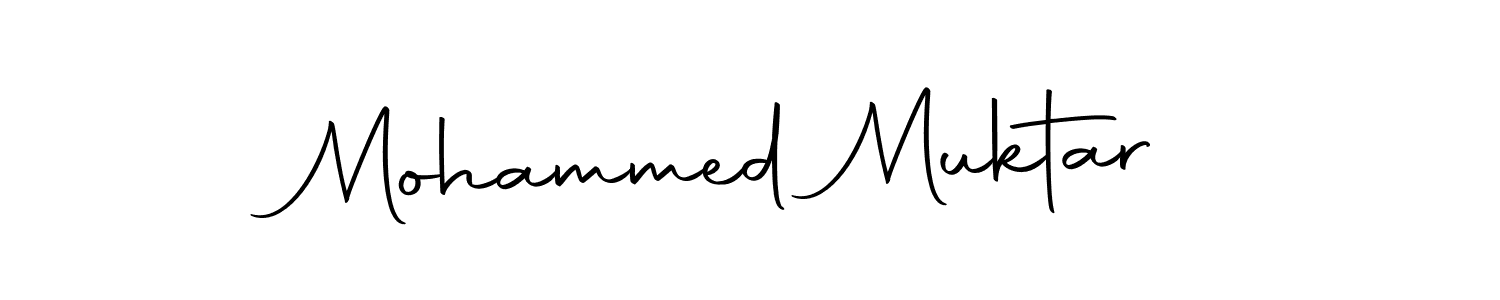 Mohammed Muktar stylish signature style. Best Handwritten Sign (Autography-DOLnW) for my name. Handwritten Signature Collection Ideas for my name Mohammed Muktar. Mohammed Muktar signature style 10 images and pictures png
