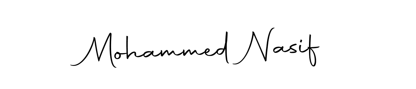 Mohammed Nasif stylish signature style. Best Handwritten Sign (Autography-DOLnW) for my name. Handwritten Signature Collection Ideas for my name Mohammed Nasif. Mohammed Nasif signature style 10 images and pictures png