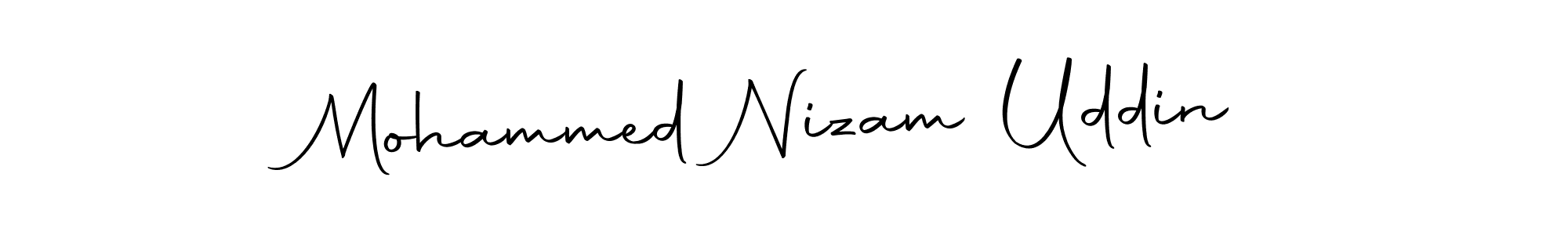 Make a beautiful signature design for name Mohammed Nizam Uddin. Use this online signature maker to create a handwritten signature for free. Mohammed Nizam Uddin signature style 10 images and pictures png