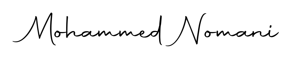 It looks like you need a new signature style for name Mohammed Nomani. Design unique handwritten (Autography-DOLnW) signature with our free signature maker in just a few clicks. Mohammed Nomani signature style 10 images and pictures png