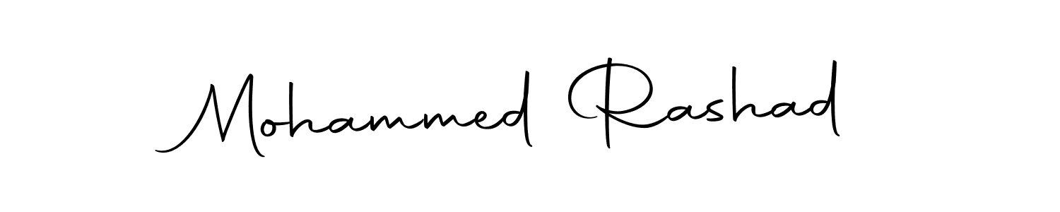 You should practise on your own different ways (Autography-DOLnW) to write your name (Mohammed Rashad) in signature. don't let someone else do it for you. Mohammed Rashad signature style 10 images and pictures png