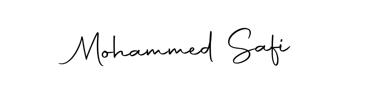 Make a beautiful signature design for name Mohammed Safi. With this signature (Autography-DOLnW) style, you can create a handwritten signature for free. Mohammed Safi signature style 10 images and pictures png