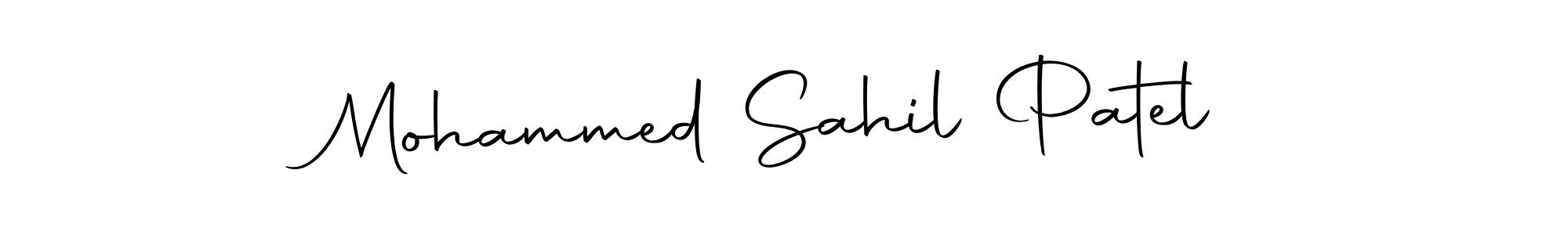 if you are searching for the best signature style for your name Mohammed Sahil Patel. so please give up your signature search. here we have designed multiple signature styles  using Autography-DOLnW. Mohammed Sahil Patel signature style 10 images and pictures png