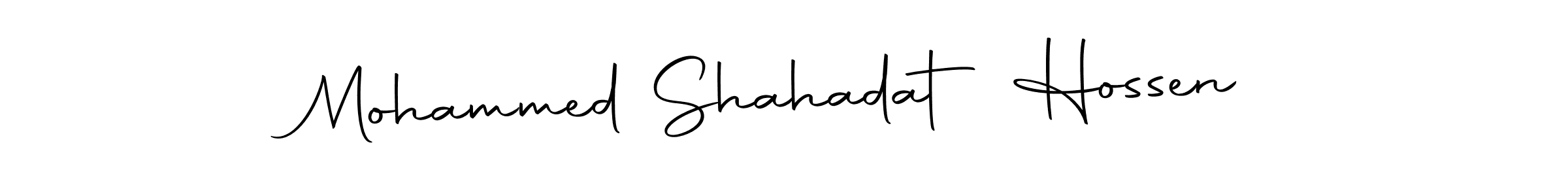 This is the best signature style for the Mohammed Shahadat Hossen name. Also you like these signature font (Autography-DOLnW). Mix name signature. Mohammed Shahadat Hossen signature style 10 images and pictures png