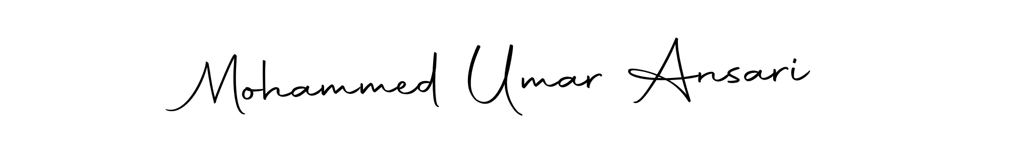 Autography-DOLnW is a professional signature style that is perfect for those who want to add a touch of class to their signature. It is also a great choice for those who want to make their signature more unique. Get Mohammed Umar Ansari name to fancy signature for free. Mohammed Umar Ansari signature style 10 images and pictures png