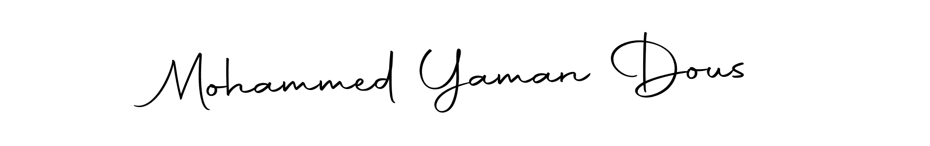 if you are searching for the best signature style for your name Mohammed Yaman Dous. so please give up your signature search. here we have designed multiple signature styles  using Autography-DOLnW. Mohammed Yaman Dous signature style 10 images and pictures png