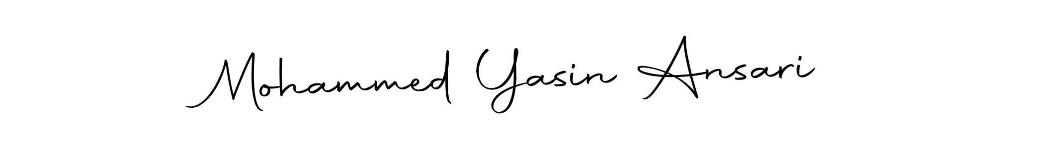 Also You can easily find your signature by using the search form. We will create Mohammed Yasin Ansari name handwritten signature images for you free of cost using Autography-DOLnW sign style. Mohammed Yasin Ansari signature style 10 images and pictures png