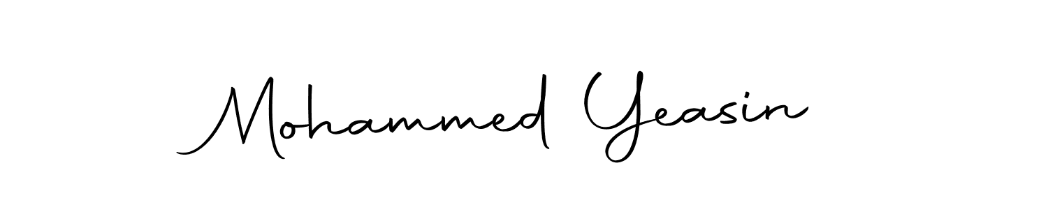 Use a signature maker to create a handwritten signature online. With this signature software, you can design (Autography-DOLnW) your own signature for name Mohammed Yeasin. Mohammed Yeasin signature style 10 images and pictures png