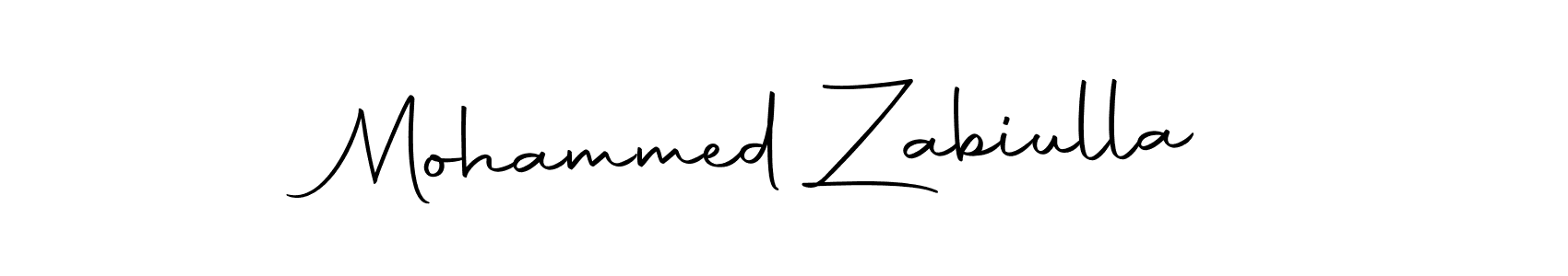 How to Draw Mohammed Zabiulla signature style? Autography-DOLnW is a latest design signature styles for name Mohammed Zabiulla. Mohammed Zabiulla signature style 10 images and pictures png