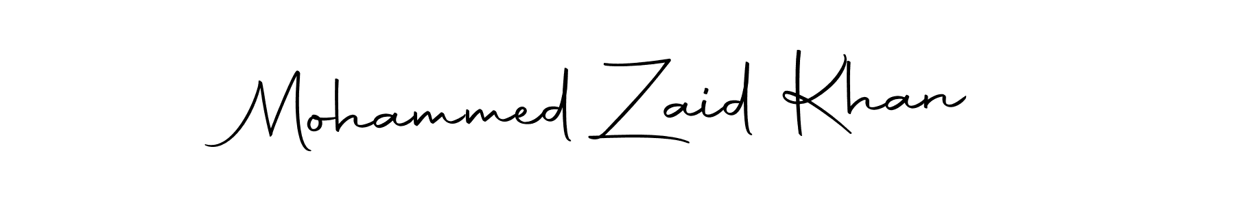 How to make Mohammed Zaid Khan signature? Autography-DOLnW is a professional autograph style. Create handwritten signature for Mohammed Zaid Khan name. Mohammed Zaid Khan signature style 10 images and pictures png